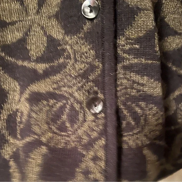Peruvian Connection Alpaca Wool Cardigan Size Medium - Picture 3 of 7